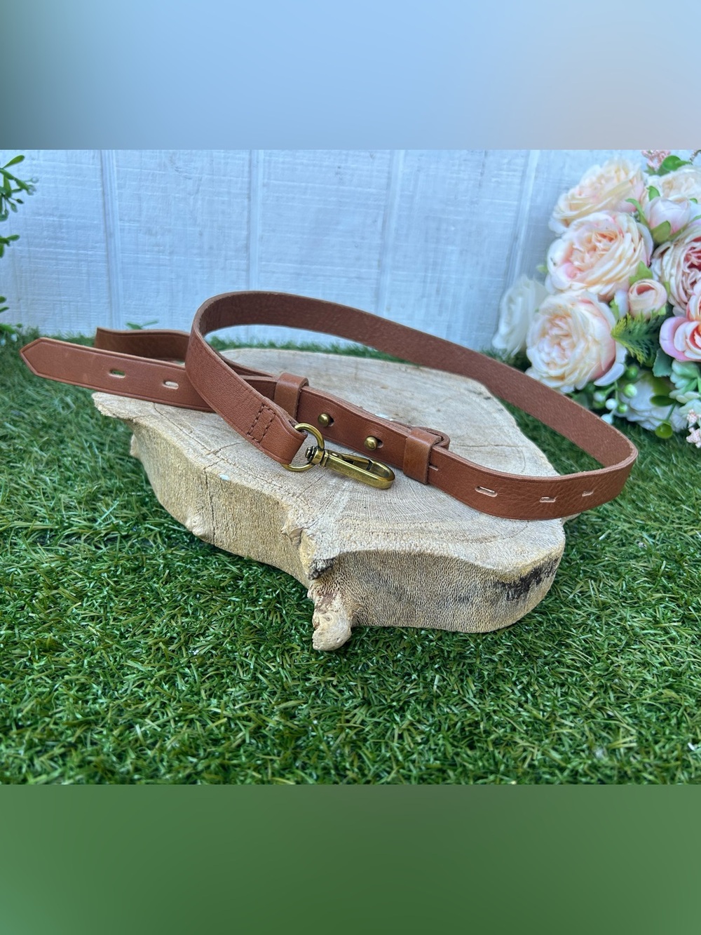 Madewell  tan strap new